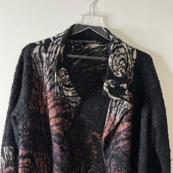Peruvian Connection Talia Alpaca Blend Cardigan Sweater Coat medium - Picture 7 of 14
